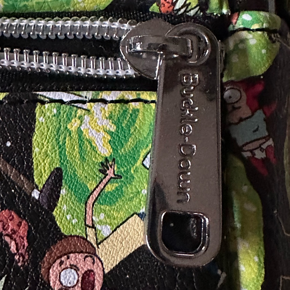 Rick and Morty (Adult Swim) by Buckle-Down Crossbody/Shoulder Bag NWT - Picture 4 of 13